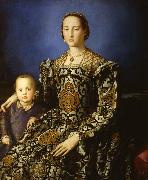 Eleonora of Toledo and her Son Giovanni (mk08), Agnolo Bronzino